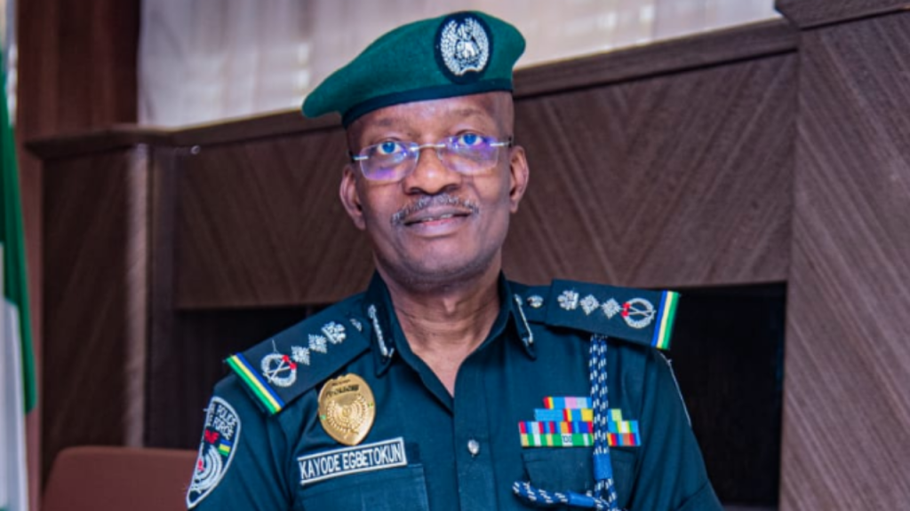 This image is that of Kayode Egbetokun, the Nigeria's controversial Police IG