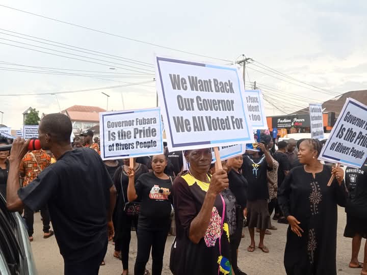 Rivers Government Lied! Says Remi Tinubu’s Empowerment event held Despite Women’s Staged Walkout, Clamour for Fubara